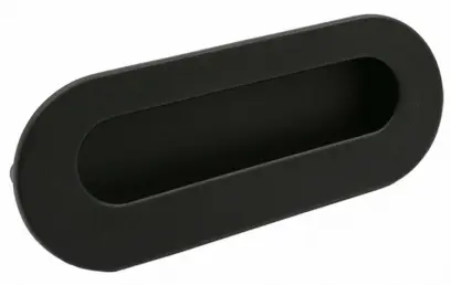 Úchytka zadlabací MILENA 96 mm ČERNÁ MATNÁ