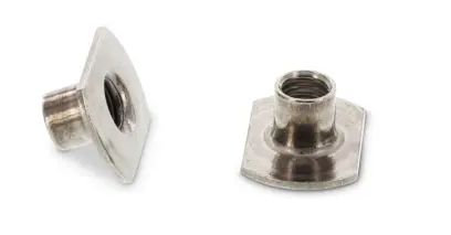 Matice přivařovací bodová Art.9060C nerez A2 M6, 14x19x7,5mm