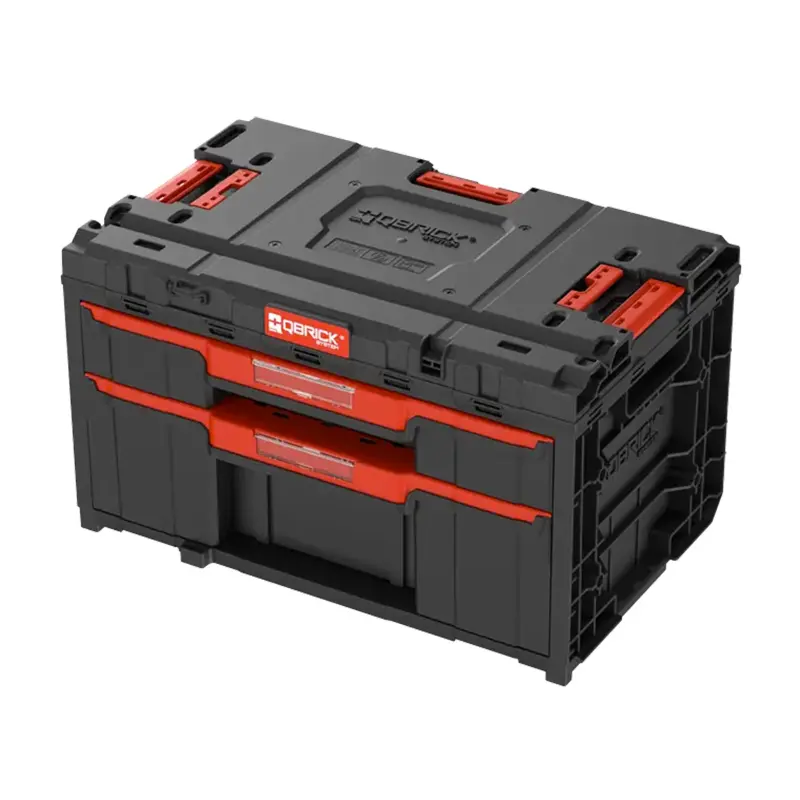 Box s organizérem Qbrick ONE Drawer 2 Plus 2.0 Toolbox | 2 zásuvky, 587x380x340 mm