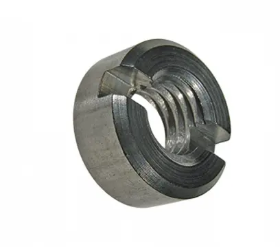 Matice kruhová s drážkou DIN 546 5 M6 BP