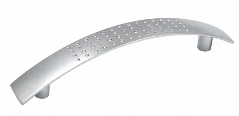 Úchytka QUADRO 1 128 mm, CHROM-SATIN