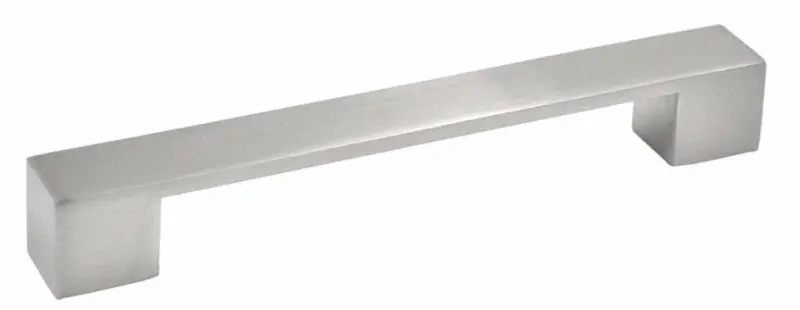 Úchytka NIKOL 160/192, Ni broušený, š=22, v=25, tl=5