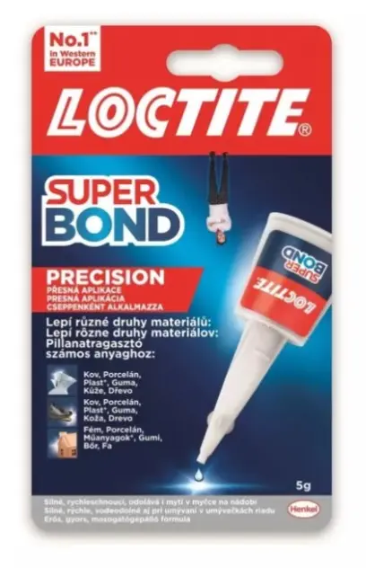 Loctite Super Bond Precision transparentní - 5g