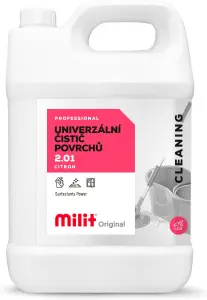 Milit univerzální čistič, citron, 5 l