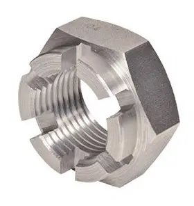 Matice korunová DIN 979 nerez A2 M10 Matice korunová DIN 979 nerez A2 M10