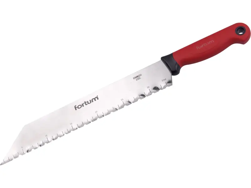 Nůž na stavební izolační hmoty FORTUM, nerez, 480/340 mm Nůž na stavební izolační hmoty FORTUM, nerez, 480/340 mm