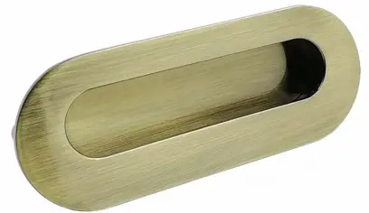 Úchytka zadlabací MILENA 96 mm BRONZ