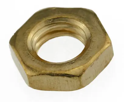 Matice DIN 439 B mosaz M2,5