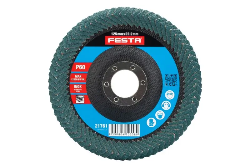 Kotouč lamelový oboustranný FESTA 125mm P60