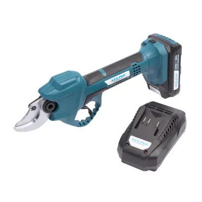 Aku nůžky na větve beuhlíkové 18 V + baterie 2,0 Ah + nabíječka 2,4 A