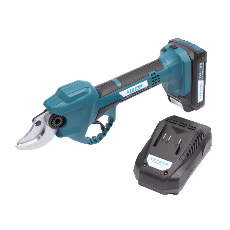 Aku nůžky na větve beuhlíkové 18 V + baterie 2,0 Ah + nabíječka 2,4 A