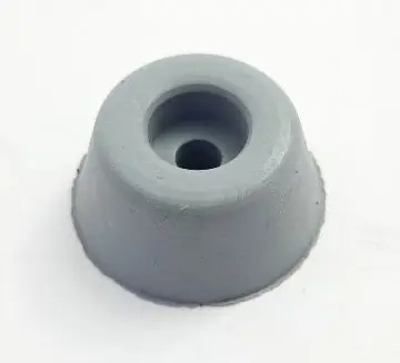 Gumová zarážka dveří 24/19, v. 11 mm ŠEDÁ (30052)