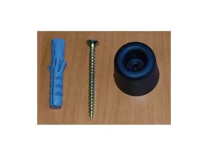 Gumová zarážka dveří 28G 33/v.28/30 černá