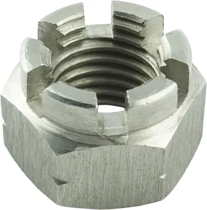 Matice korunová DIN 935 nerez A4 M30