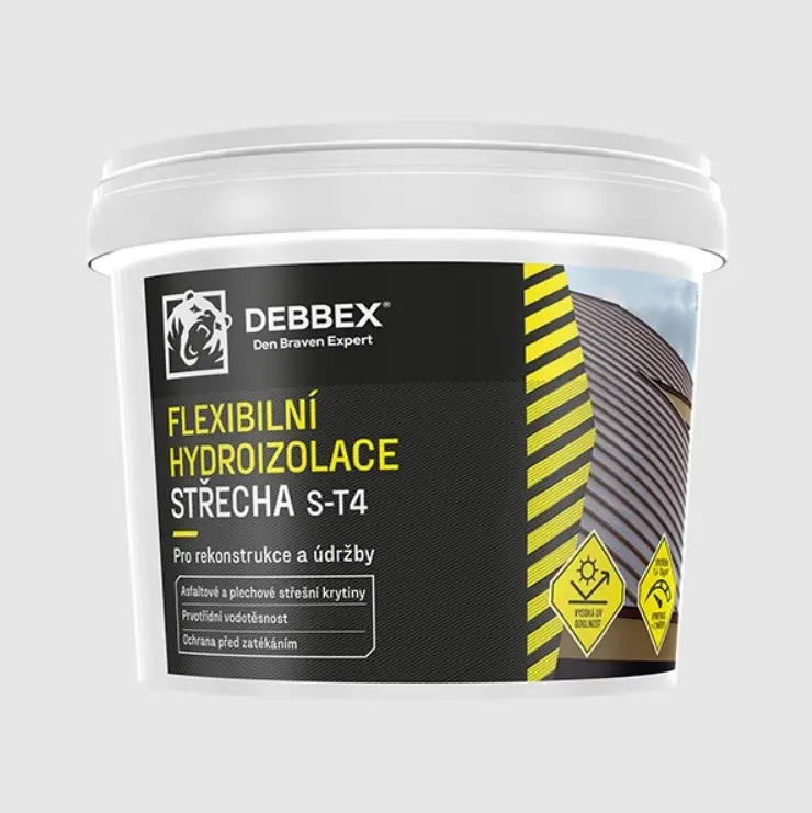 Hydroizolace střecha S-T4 5 kg šedá