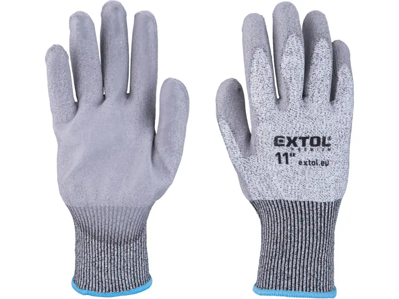 rukavice s vysokou odolností proti prořezu, polomáčené v PU, velikost 11 rukavice s vysokou odolností proti prořezu, polomáčené v PU, velikost 11