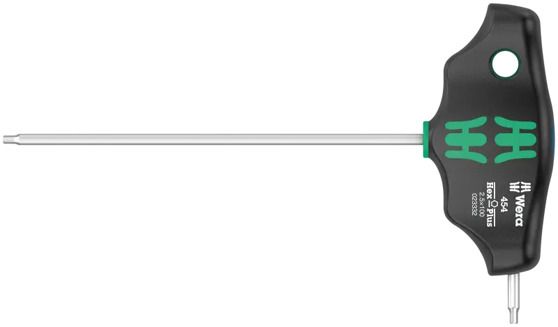 454 KLÍČ INBUS HF S PŘÍČNOU RUKOJETÍ 2,5 x 100 mm