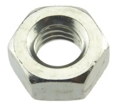 Matice DIN 934 mosaz/nikl M3