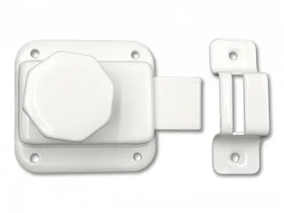 Zástrč lázeňská (šatní) BÍLÁ