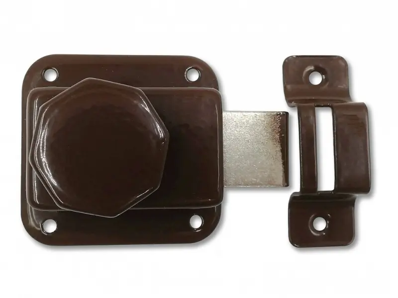 Zástrč lázeňská (šatní) HNĚDÁ