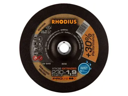 Řezný kotouč XTK38 230x1,9x22,23 mm, vypouklý