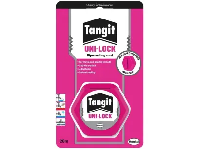 Vlákno těsnící na závity TANGIT UNI-LOCK 20 m