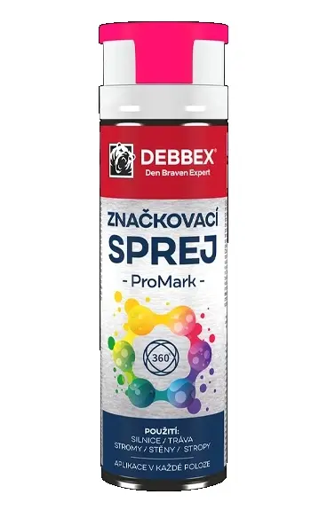 Značkovací sprej PROMARK,růžová, 500ml
