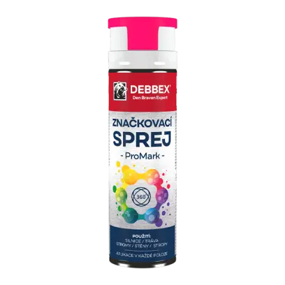 Značkovací sprej PROMARK 500 ml dóza růžová