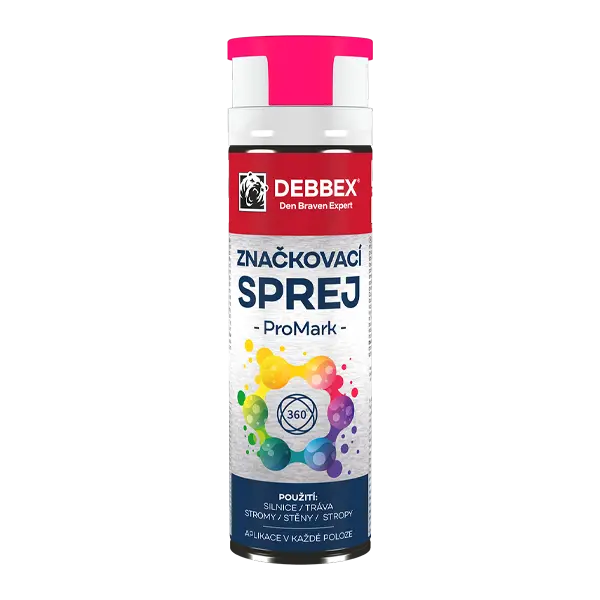 Značkovací sprej PROMARK 500 ml dóza růžová