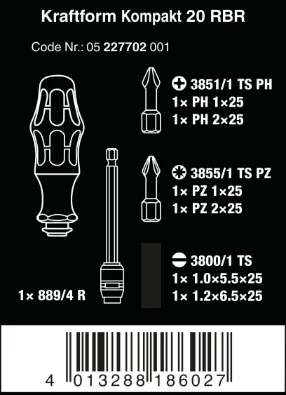 Kraftform kompakt šroubov. se z.RED BULL