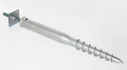 Zemní vrut s patkou pilíře 110x110x950