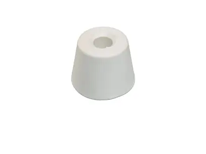 K2/1856 Zarážka dveří střední bílá pryž 35x27 mm