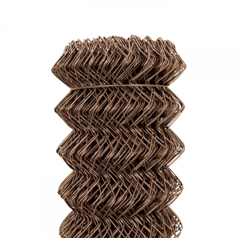 Pletivo čtyřhranné bez ND IDEAL 25 bm, výška 180 cm PVC hnědé - 25m/balení