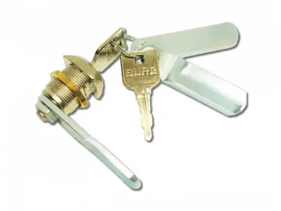 Zámek závorový nábytkové skříně BURG HDC420X různé klíče