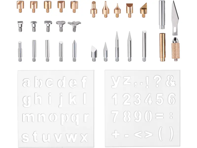 hroty pro vypalování do dřeva, 29ks hroty pro vypalování do dřeva, 29ks