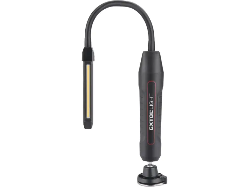 světlo pracovní, ohebné, 500lm, USB nabíjení, 500lm COB + 140lm LED světlo pracovní, ohebné, 500lm, USB nabíjení, 500lm COB + 140lm LED