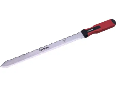 nůž na minerální vatu a izolační hmoty, nerez, 470/280mm