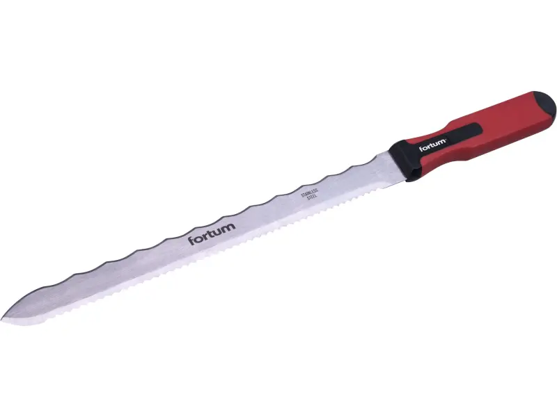 nůž na minerální vatu a izolační hmoty, nerez, 470/280mm nůž na minerální vatu a izolační hmoty, nerez, 470/280mm