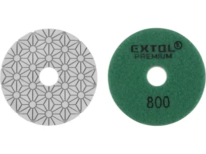 kotouč diamantový leštící na obklady, O100mm, P800, suchý zip