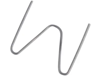 spony svařovací, 150ks, vnější roh 