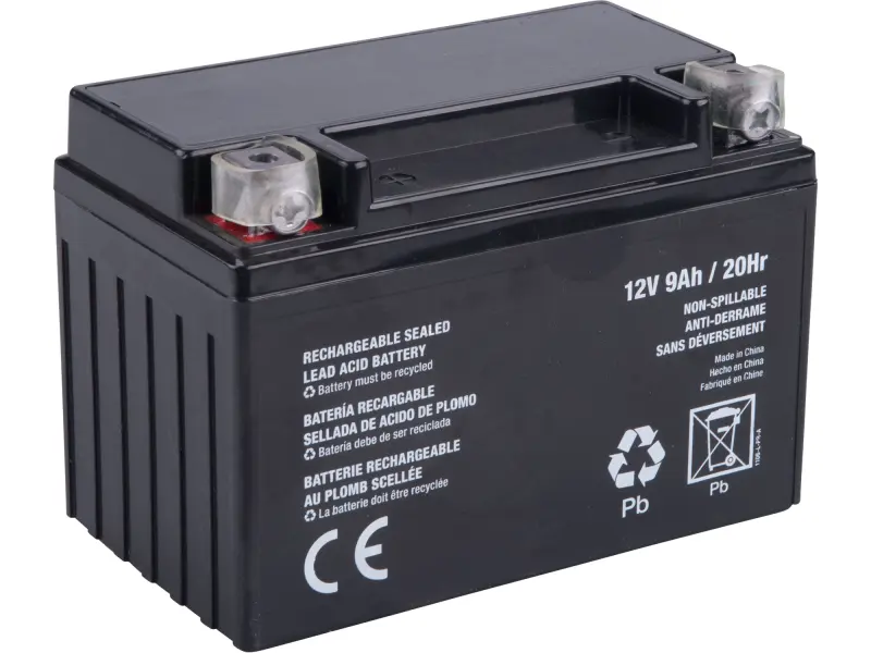 akumulátor pro elektrický start, 12V, 9Ah akumulátor pro elektrický start, 12V, 9Ah