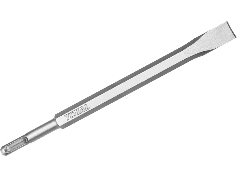 Sekáč plochý SDS Plus, 14x250x20mm, Vyrobeno z chrom-molybdenové legované oceli s pískovanou úpravou Sekáč plochý SDS Plus, 14x250x20mm, Vyrobeno z chrom-molybdenové legované oceli s pískovanou úpravou.