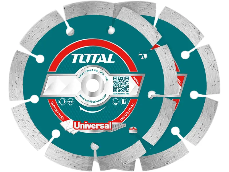 Kotouč diamantový řezný segmentový, suché i mokré řezání, 2ks Kotouč diamantový řezný segmentový, suché i mokré řezání, 2ks