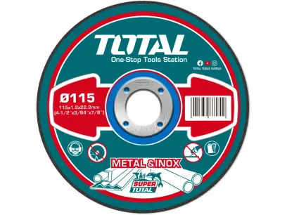 Kotouče řezné na kov, 115x22,2, 10ks