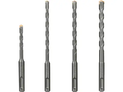 Vrtáky do betonu SDS Plus, sada 4ks