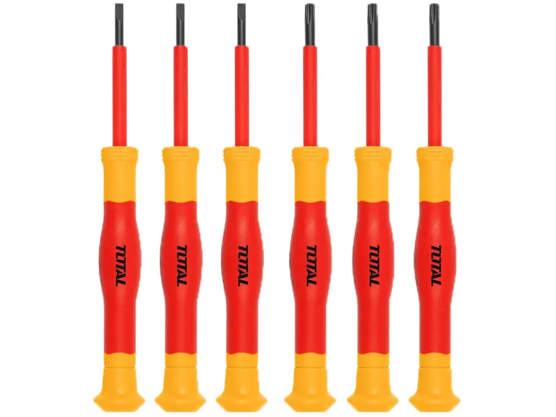 Elektrikářské šroubováky hodinářské, sada 6ks, industrial, S2