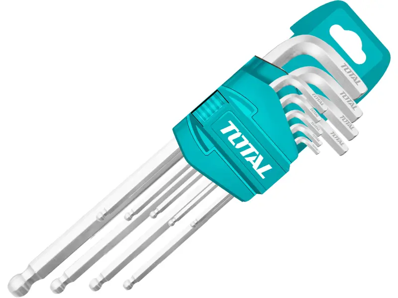 L-klíče IMBUS prodloužené s kuličkou, sada 9ks, CrV, s kuličkou, CrV L-klíče IMBUS prodloužené s kuličkou, sada 9ks, CrV, s kuličkou, CrV