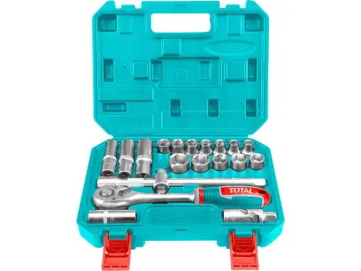 Hlavice nástrčné, sada 20ks, 1,2