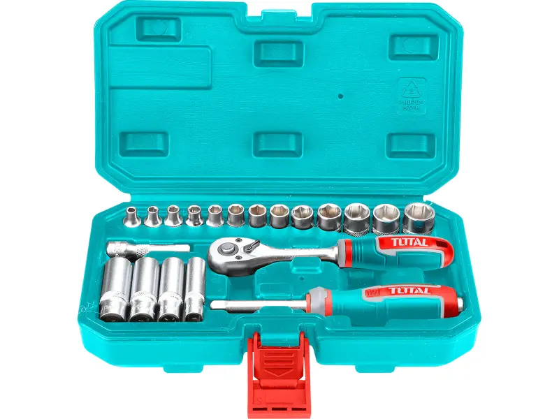 Hlavice nástrčné, sada 20ks, 1,4 Hlavice nástrčné, sada 20ks, 1,4