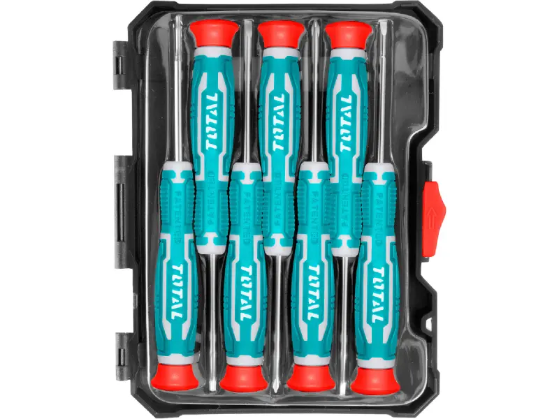 Šroubováky, sada 7ks precision, industrial, CrV